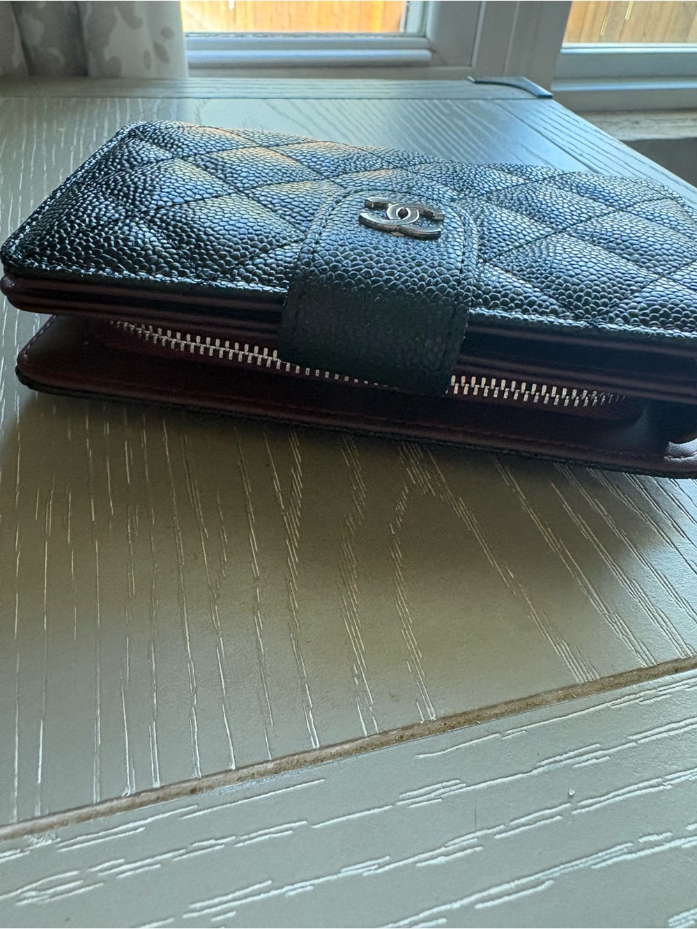 FASHION Black Caviar with Silver Hardware Wallet - Picture 14 of 15